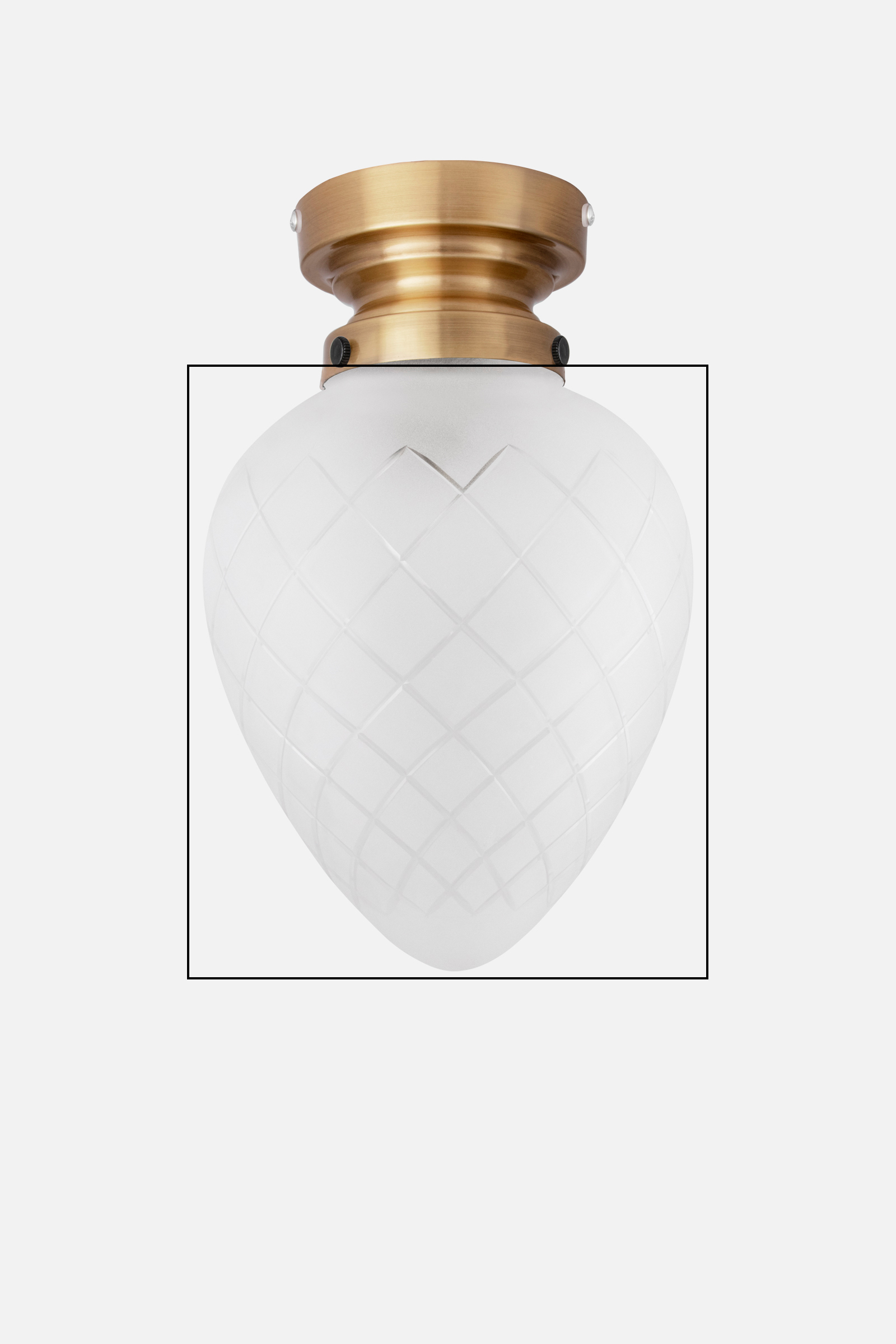 Spare Glass for 6901 Juni Cut White D20