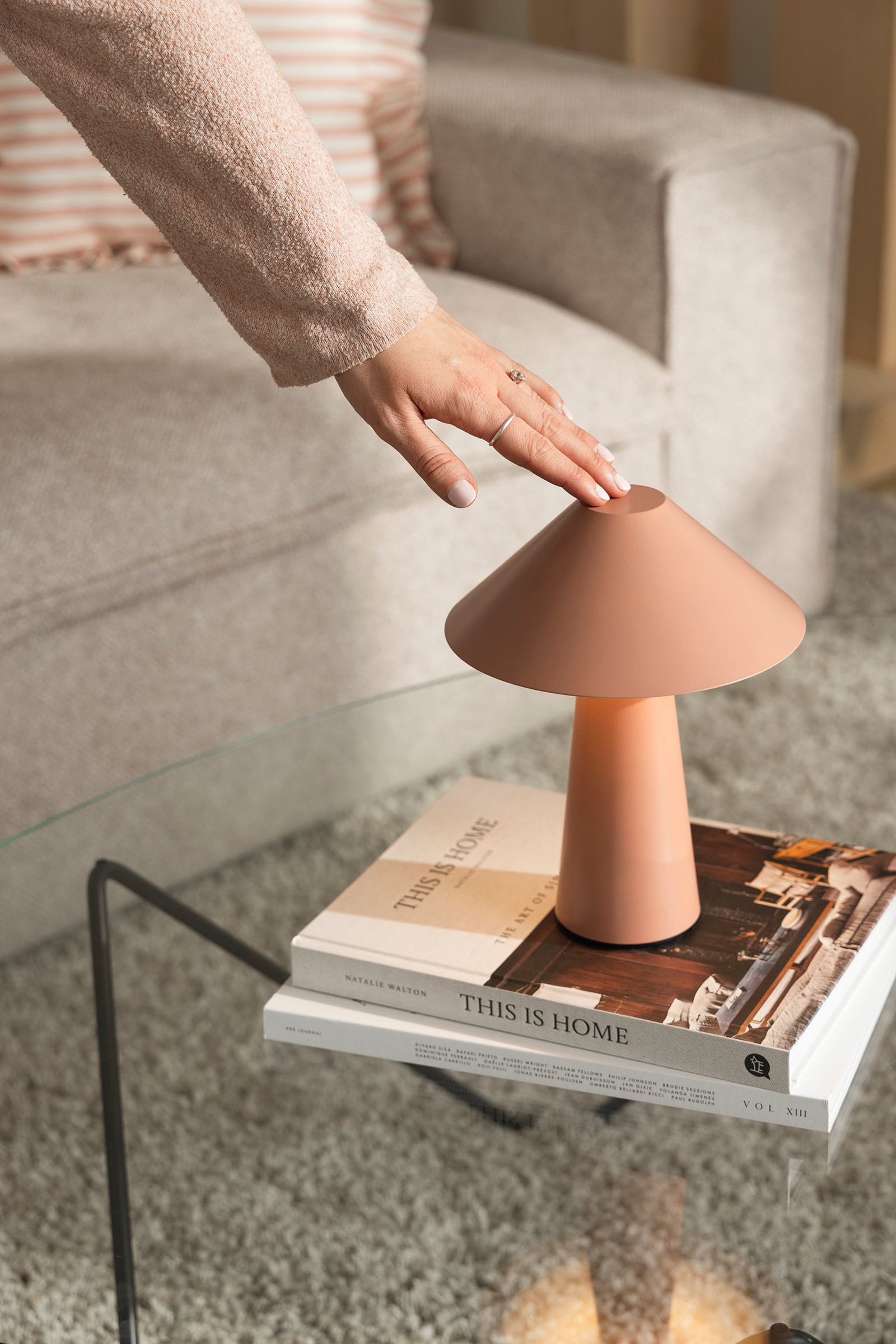 Portable table lamp Cannes IP44