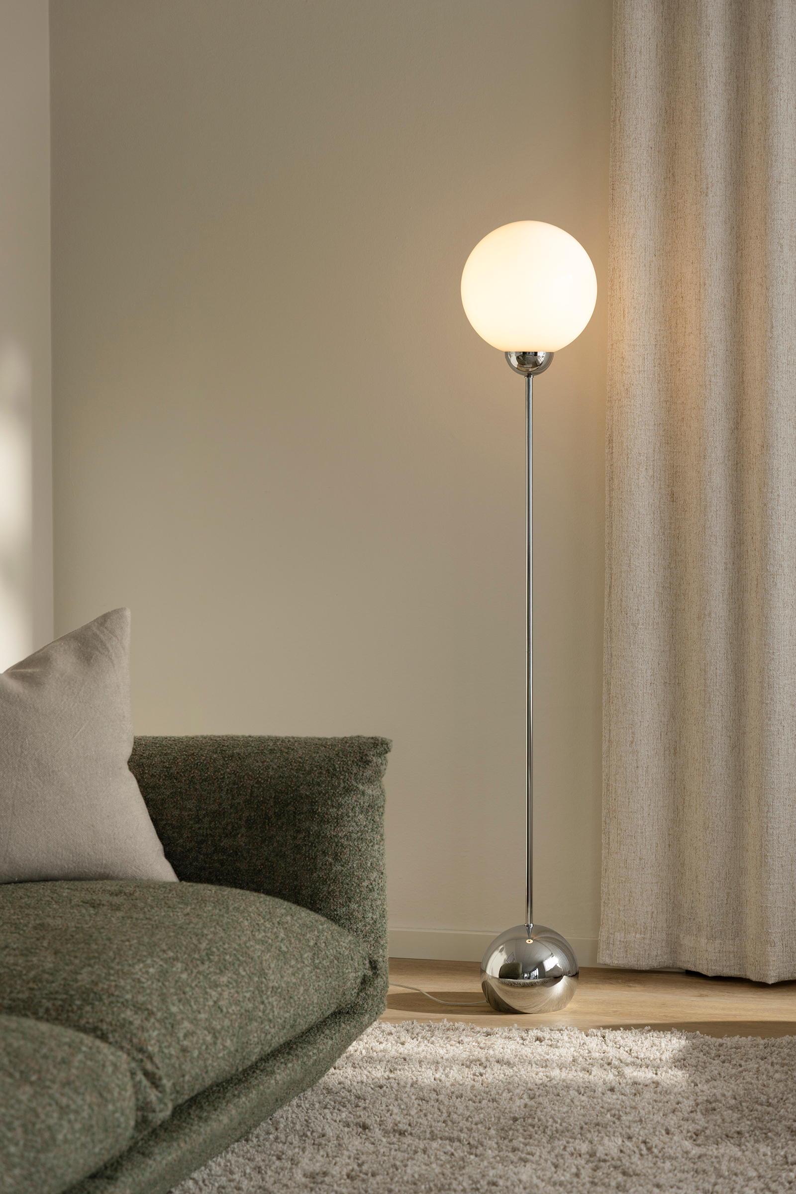 Floor lamp Ripley Chrome