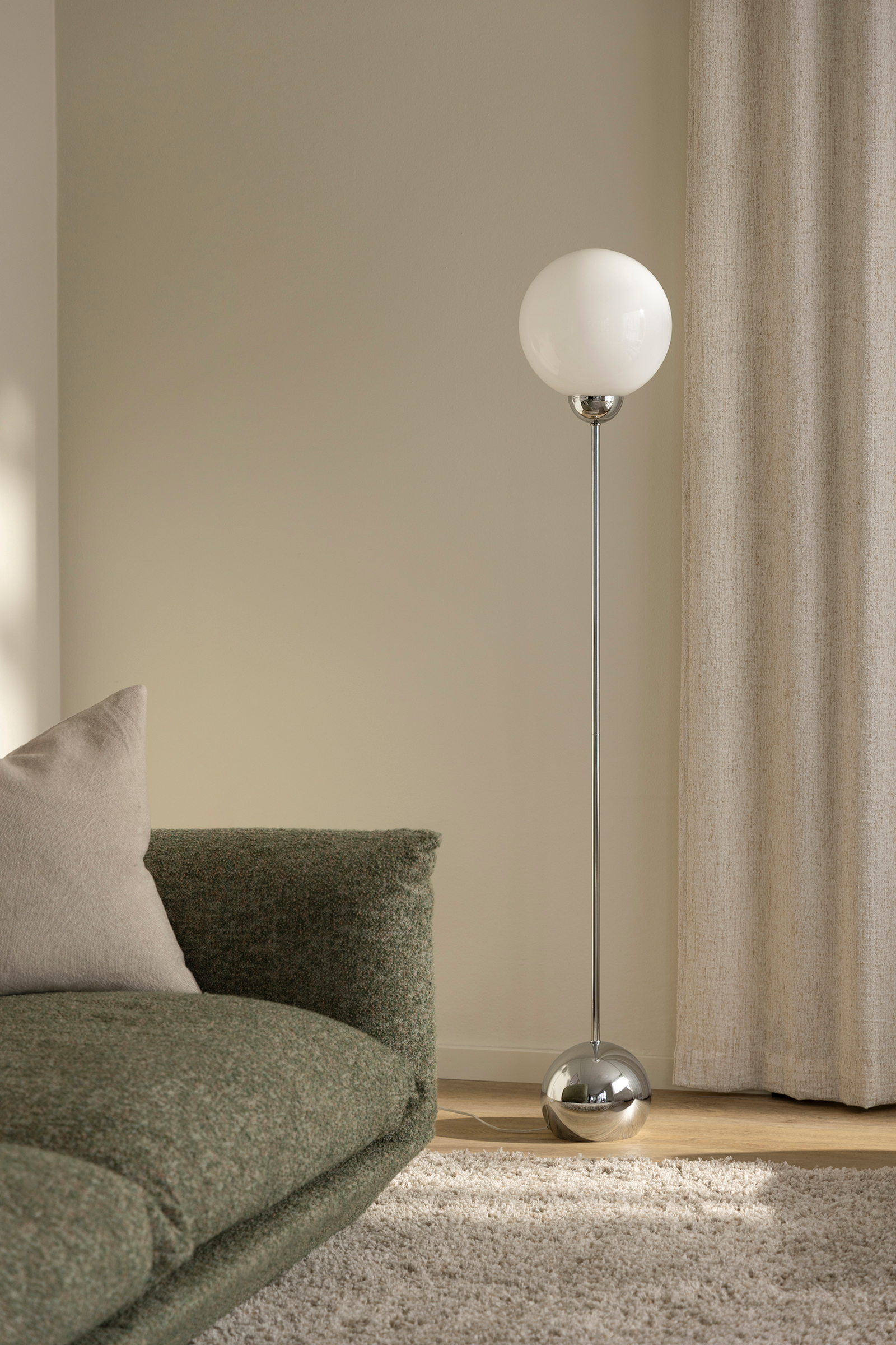 Floor lamp Ripley Chrome
