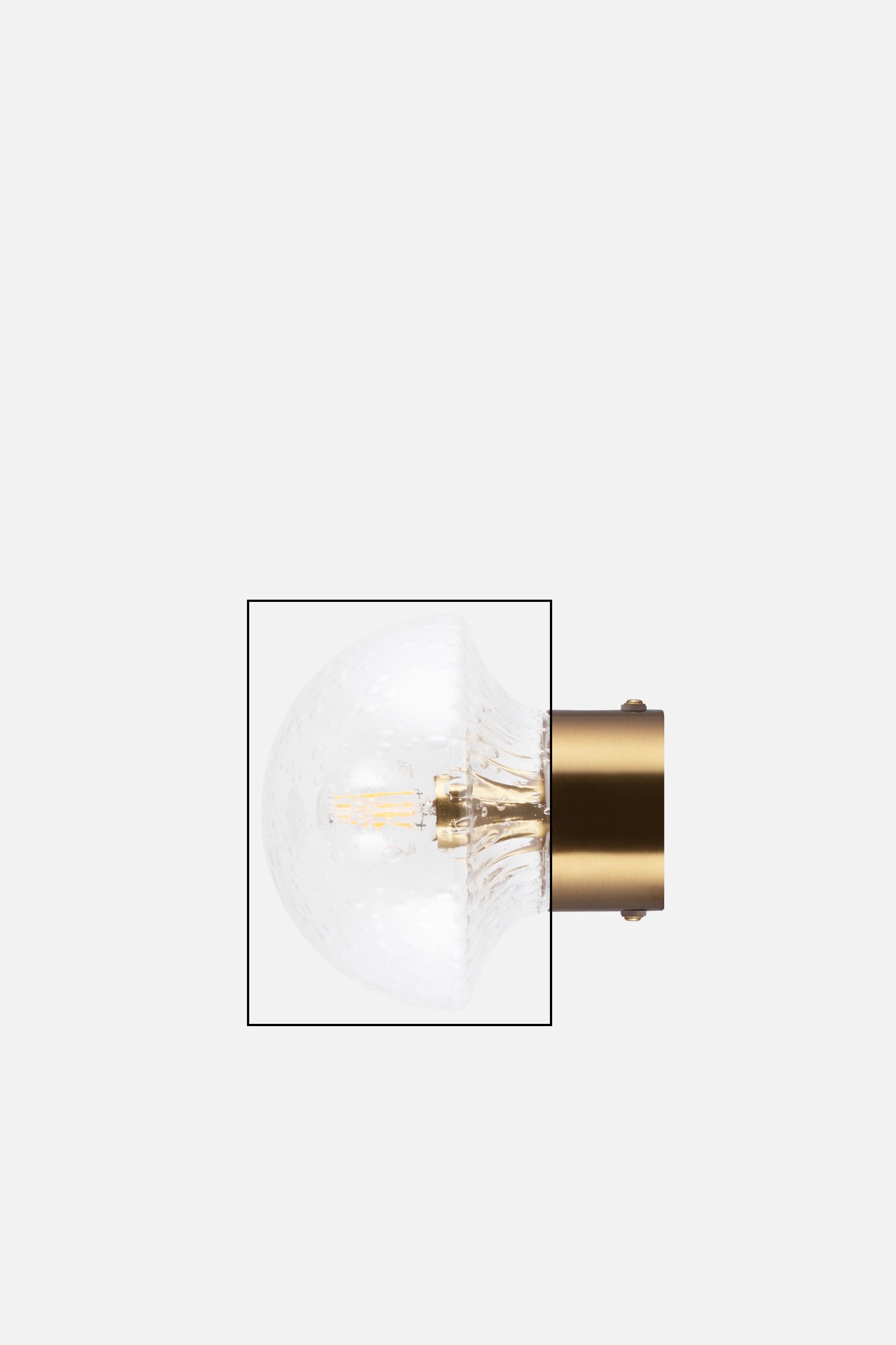 Spare glass for Fungo 16 IP44  Clear