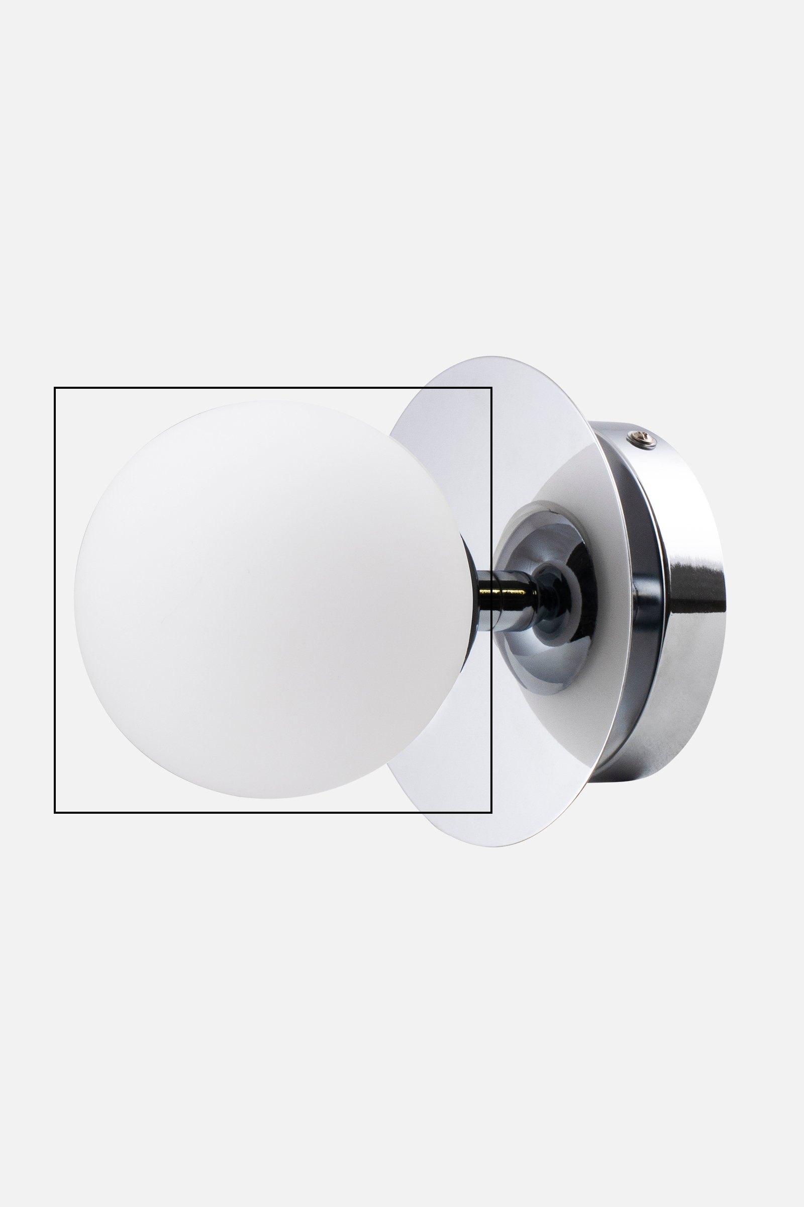 Spareglass for 6941 Art Deco D13  White