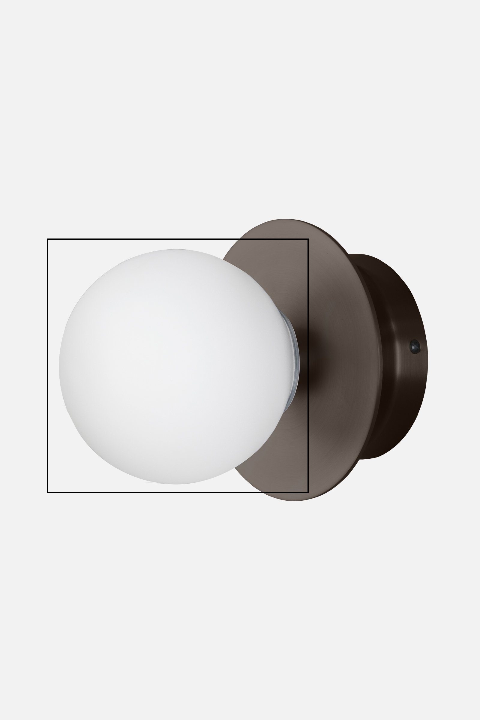 Spareglass for 6941 Art Deco D13 Bronze White