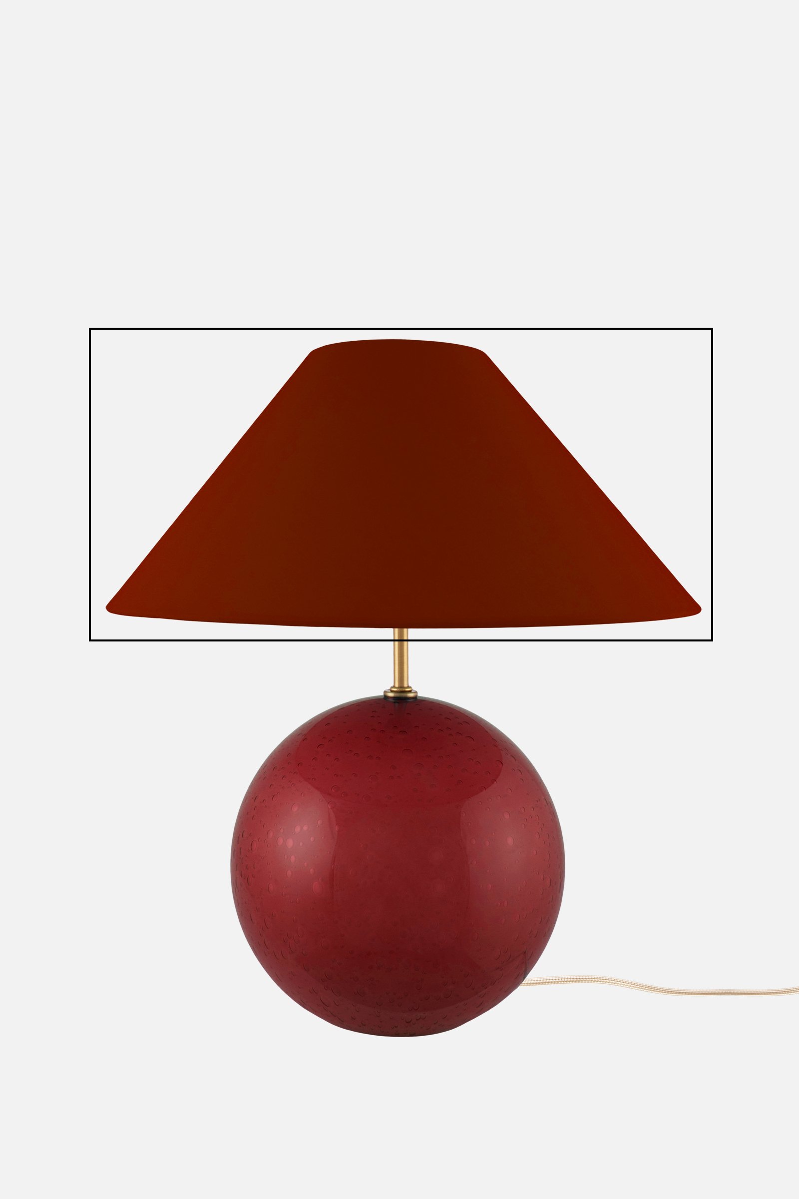 Shade for Iris 35  Burgundy