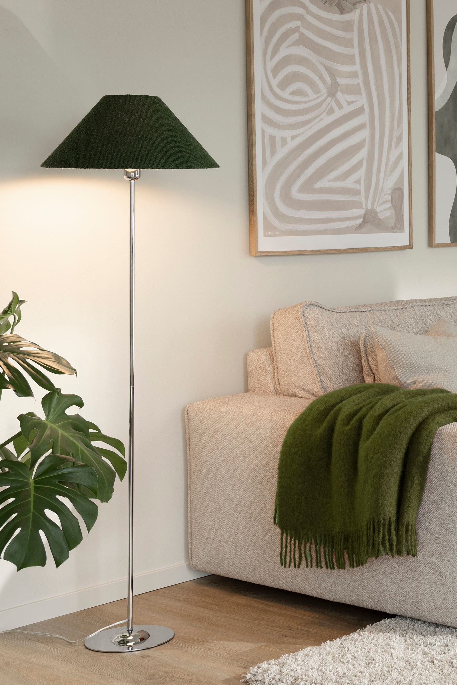 Floor lamp base Iris