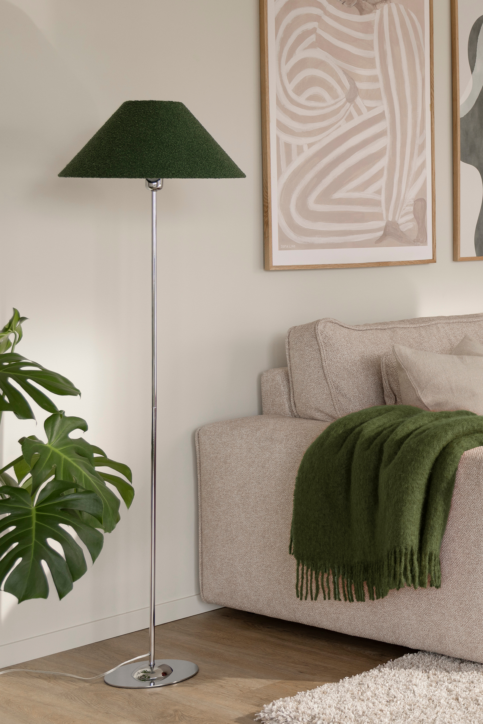 Floor lamp base Iris